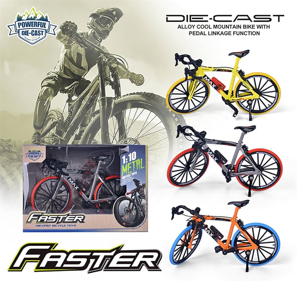 Mini Racing Bike Model β 1:10 Scale Sports Bicycle Toy