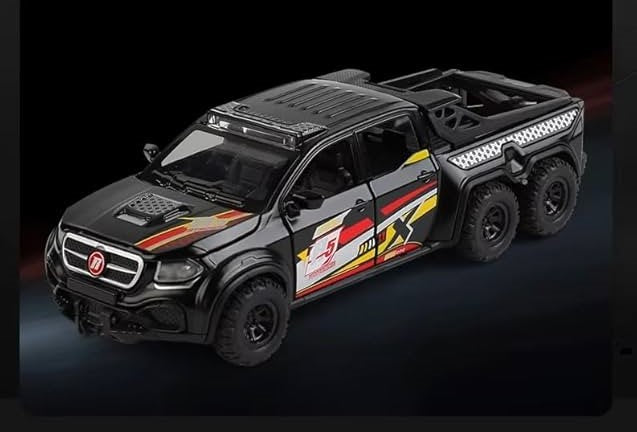 Mercedes Benz 6x6 1:24 Diecast Scale Model Car