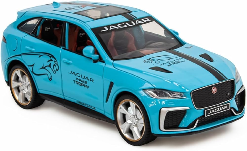 Jaguar F-pace Svr Suv Scale Model Diecast Metalcar - All Size