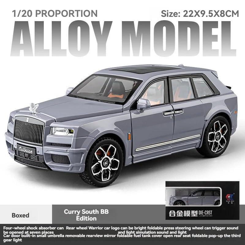 Rolls Royce Cullinan 1:24 Diecast Scale Model Car
