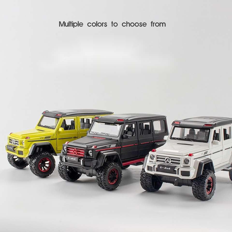Mercedes Amg G500 4x4 1:18 Diecast Scale Model Car