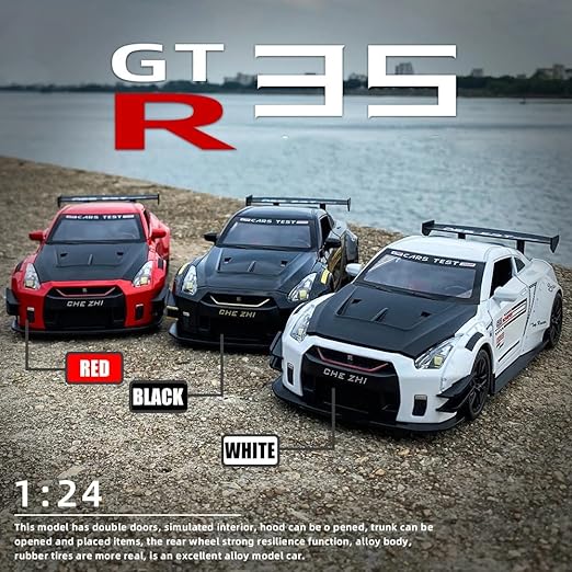 Nissan Gtr Super Sport 1:24 Diecast Scale Model Car
