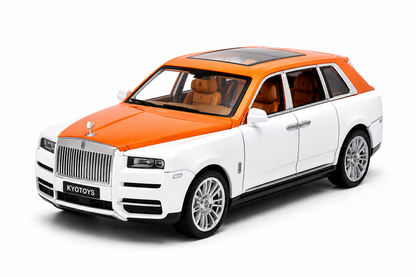 Rolls Royce Cullinan Orange 1:18 Diecast Scale Model Car