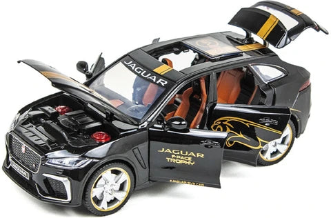 Jaguar F-pace Svr Suv Scale Model Diecast Metalcar - All Size