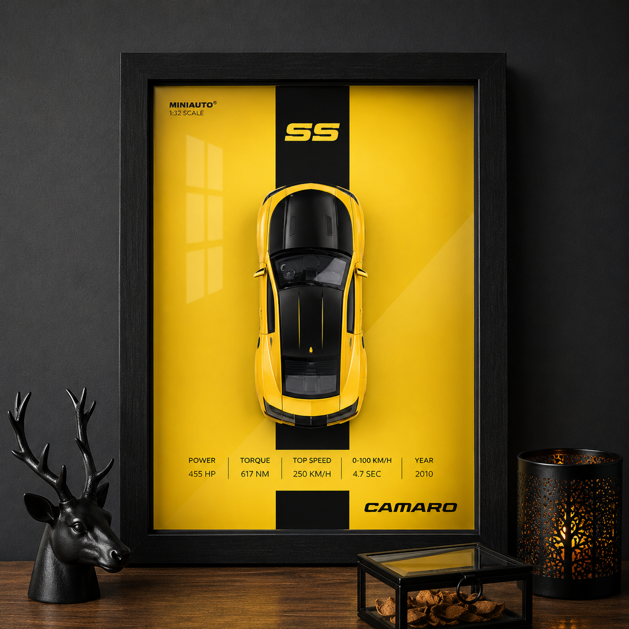 CAMARO SPORTS 3D Diecast Car Frame