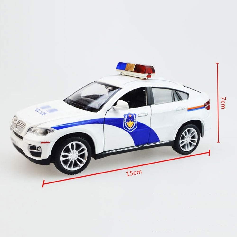 BMW X7 police vehicle 1:24 Diecast Scale Model Car