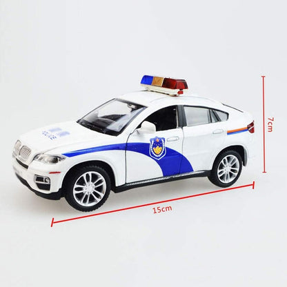 BMW X7 police vehicle 1:24 Diecast Scale Model Car