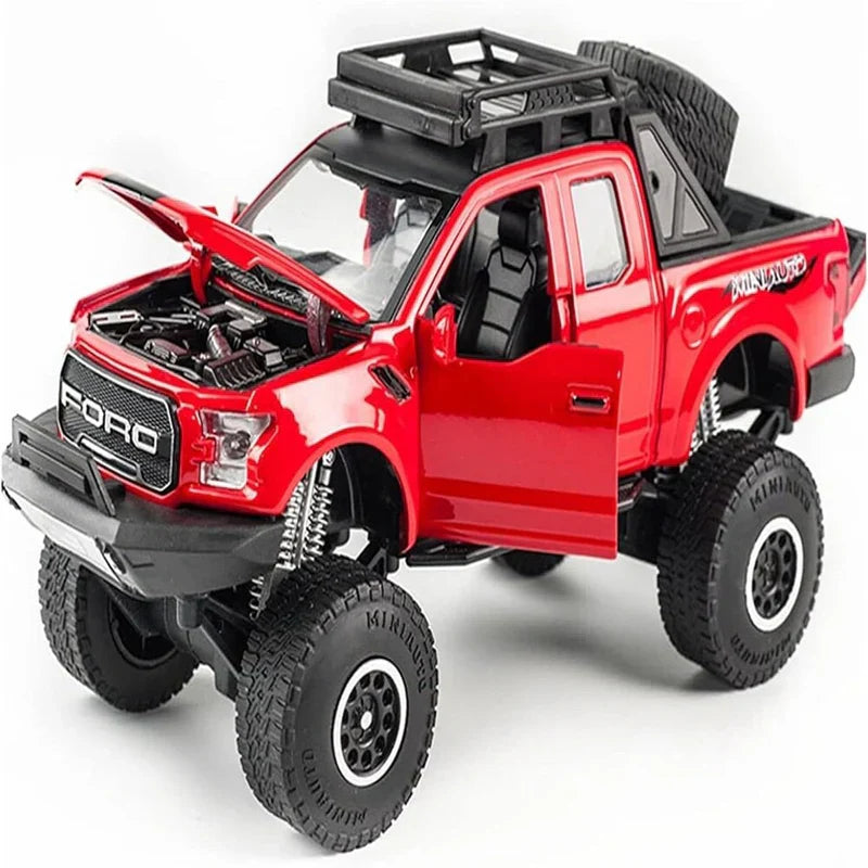 Ford Raptor F-150 Suv 1:18 Diecast Scale Model Car