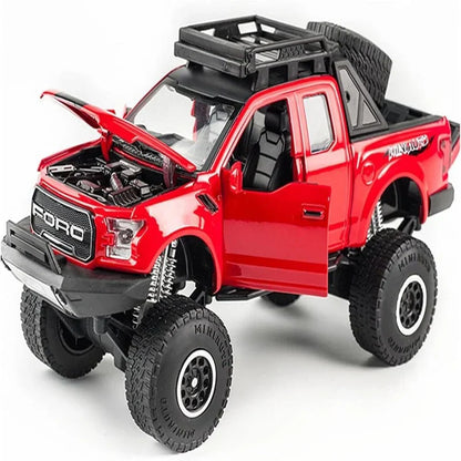 Ford Raptor F-150 Suv 1:18 Diecast Scale Model Car