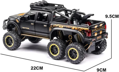 Ford F-150 Raptor 6X6 pickup truck 1:18 Diecast Scale Model