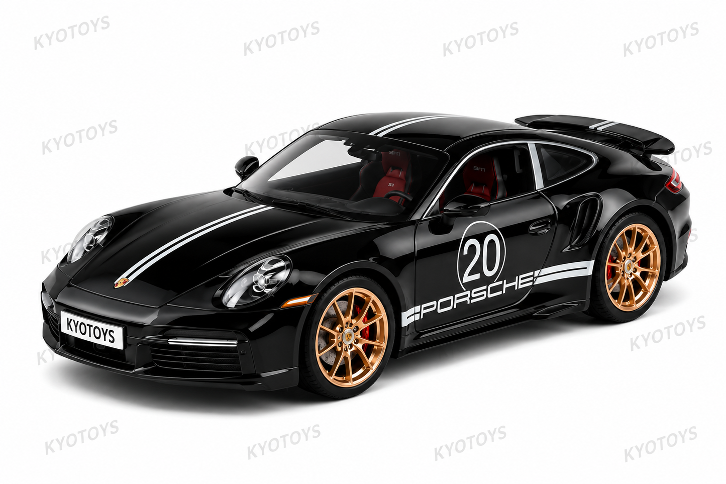 Porsche 911 Turbo S sports car 1:18 Diecast Scale Car