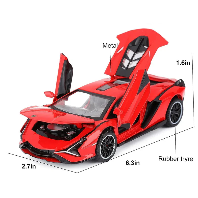 Lamborghini Sian FKP 37 1:24 diecast scale model car