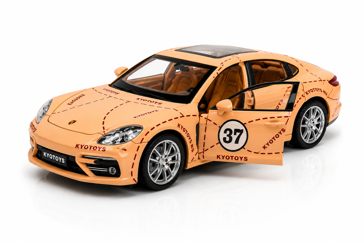 Porsche Panamera Racing 1:18 Diecast Scale Model Car