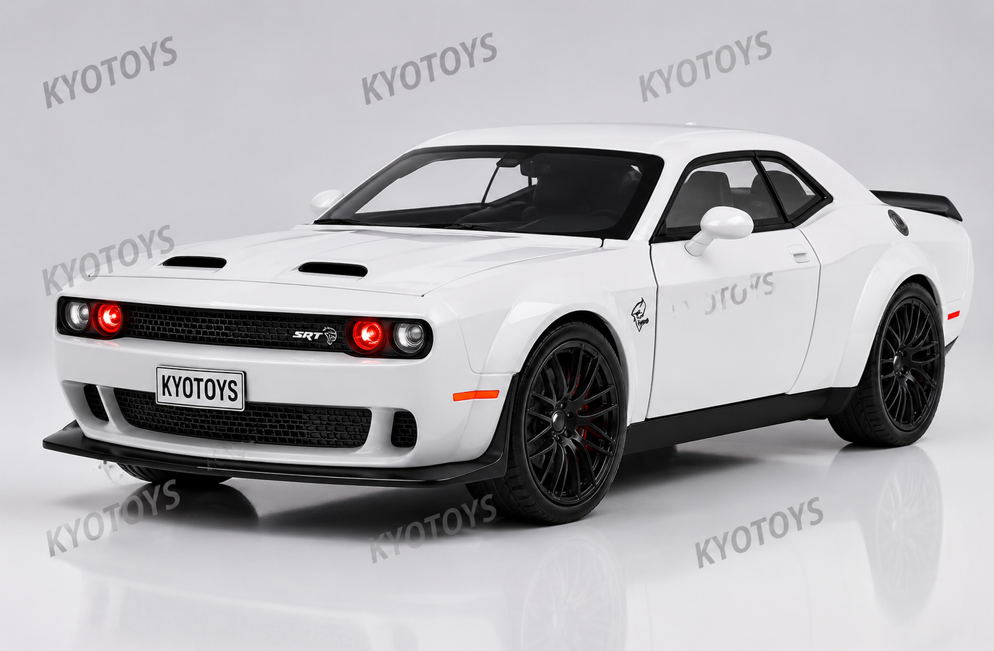 Dodge Challenger SRT Hellcat 1:18 Diecast Scale Model Car - Big Size