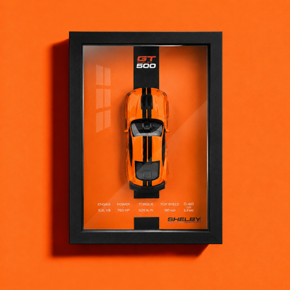 SHELBY 3D Diecast Car Frame