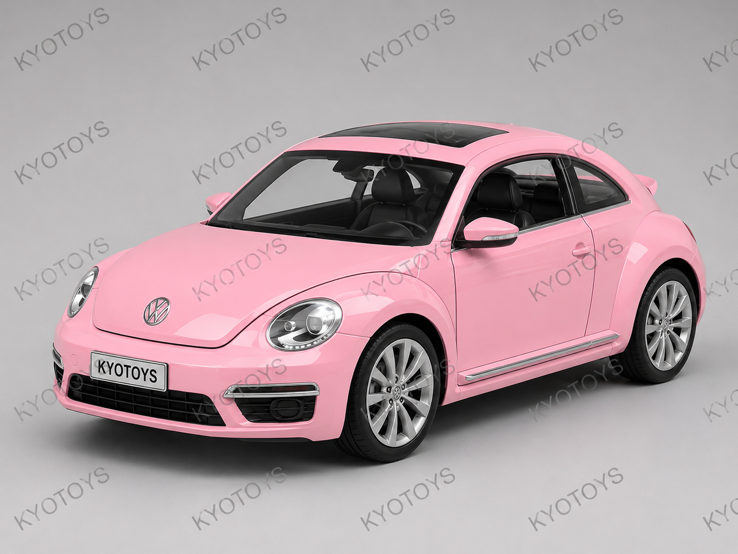VOLKSWAGEN BEETLE 1:32 DIECAST METAL PULLBACK TOY CAR WITH OPENABLE DOORS & LIGHT, MUSIC BOYS CAR FOR KIDS BEST TOYS GIFTS TOYS FOR KIDS [SIZE:-14.7CM*6.9CM*5CM]【 MULTICOLOR 】
