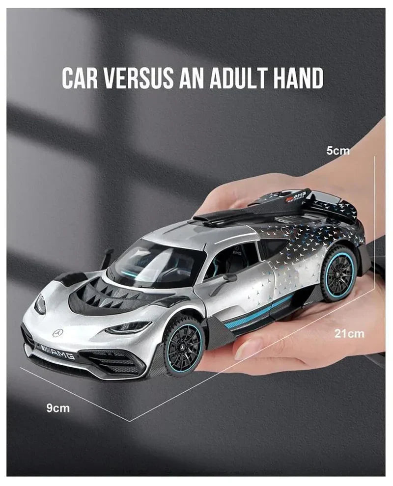 Mercedes Amg-one 1:18 Diecast Scale Model Car - Big Size