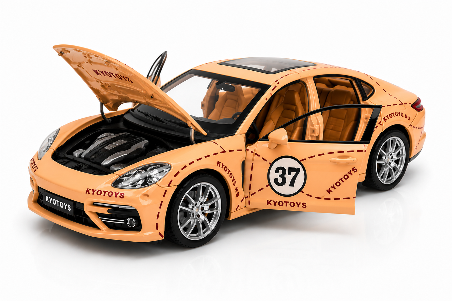 Porsche Panamera Racing 1:18 Diecast Scale Model Car