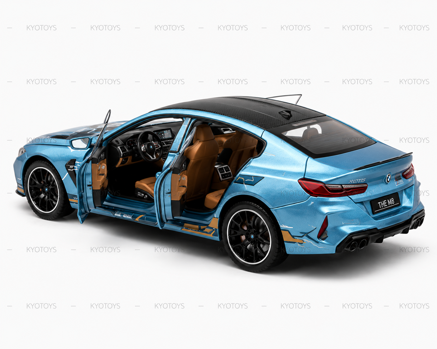 Bmw M8 1:18 Diecast Scale Model Car