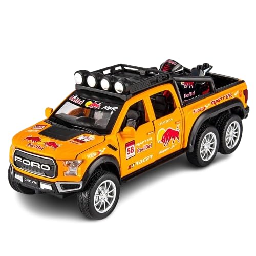 Ford Raptor Red Bull F150 1:18 Diecast Scale Model Car