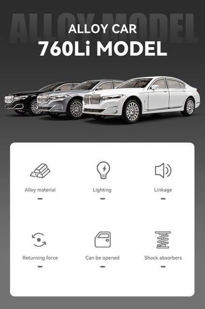 BMW 760li 1:18 Diecast Scale Model Car