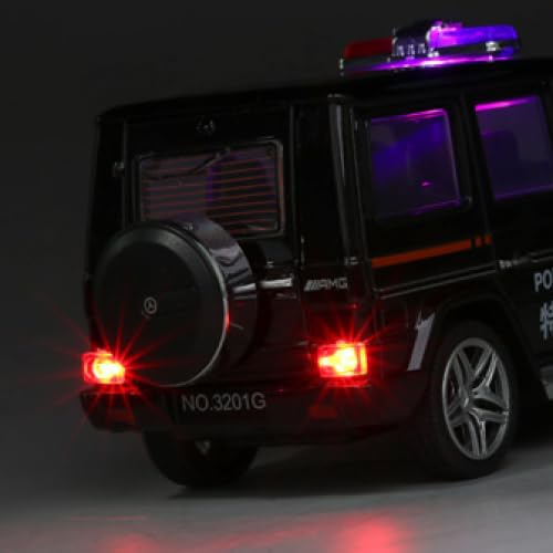 Mercedes Amg G65 Police 1:24 Diecast Scale Model Car