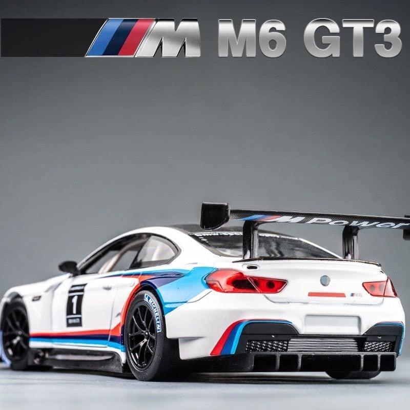 Bmw M8 Gte 1:24 Diecast Scale Model Car