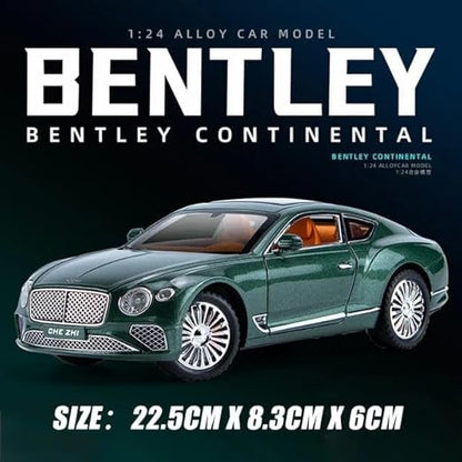 Bentley Continental Gt 1:18 Diecast Scale Model Car - Big Size