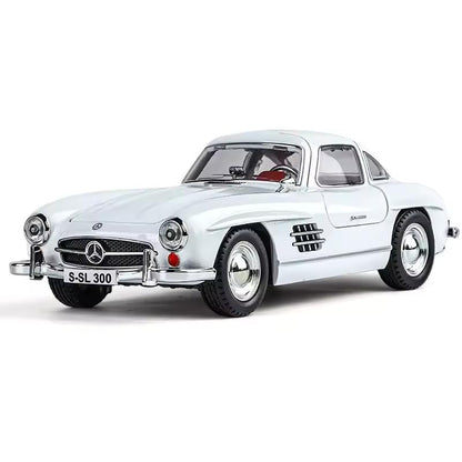 1954 Mercedes-Benz 300SL Vintage 1:18 Diecast Scale Model Car - Big Size