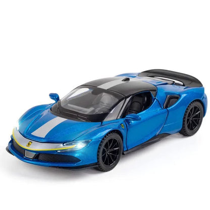 Ferrari Sf90 1:24 Diecast Scale Model Car