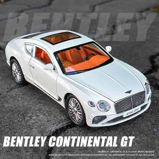 Bentley Continental Gt 1:18 Diecast Scale Model Car - Big Size