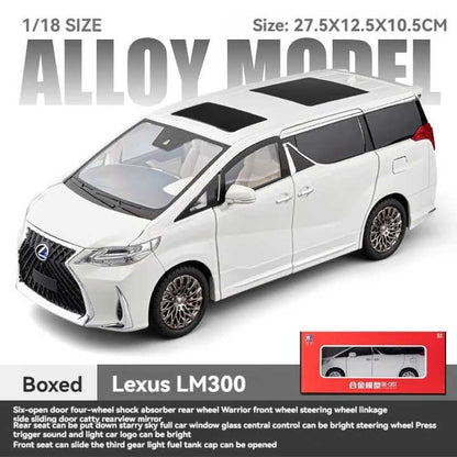 LEXUS LM300 1:18 diecast Scale Model