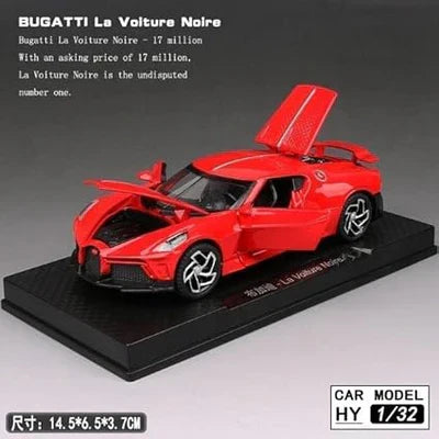 Bugatti La Voiture  Noire 1:24 Diecast Scale Model Car
