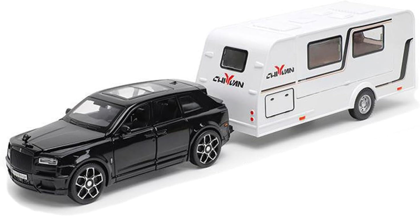 Rolls Royce Cullinan Trailer 1:18 Diecast Scale Model Car