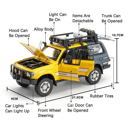 Toyota Land Cruiser LC80 1:18 Diecast Scale Model Car