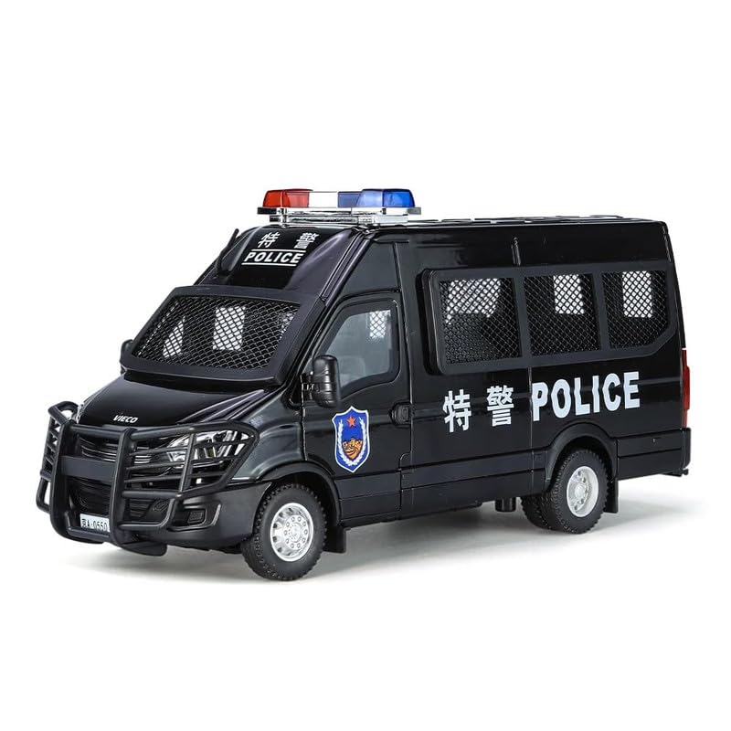 Iveco Police Van 1:18 Diecast Scale Model
