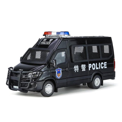 Iveco Police Van 1:18 Diecast Scale Model