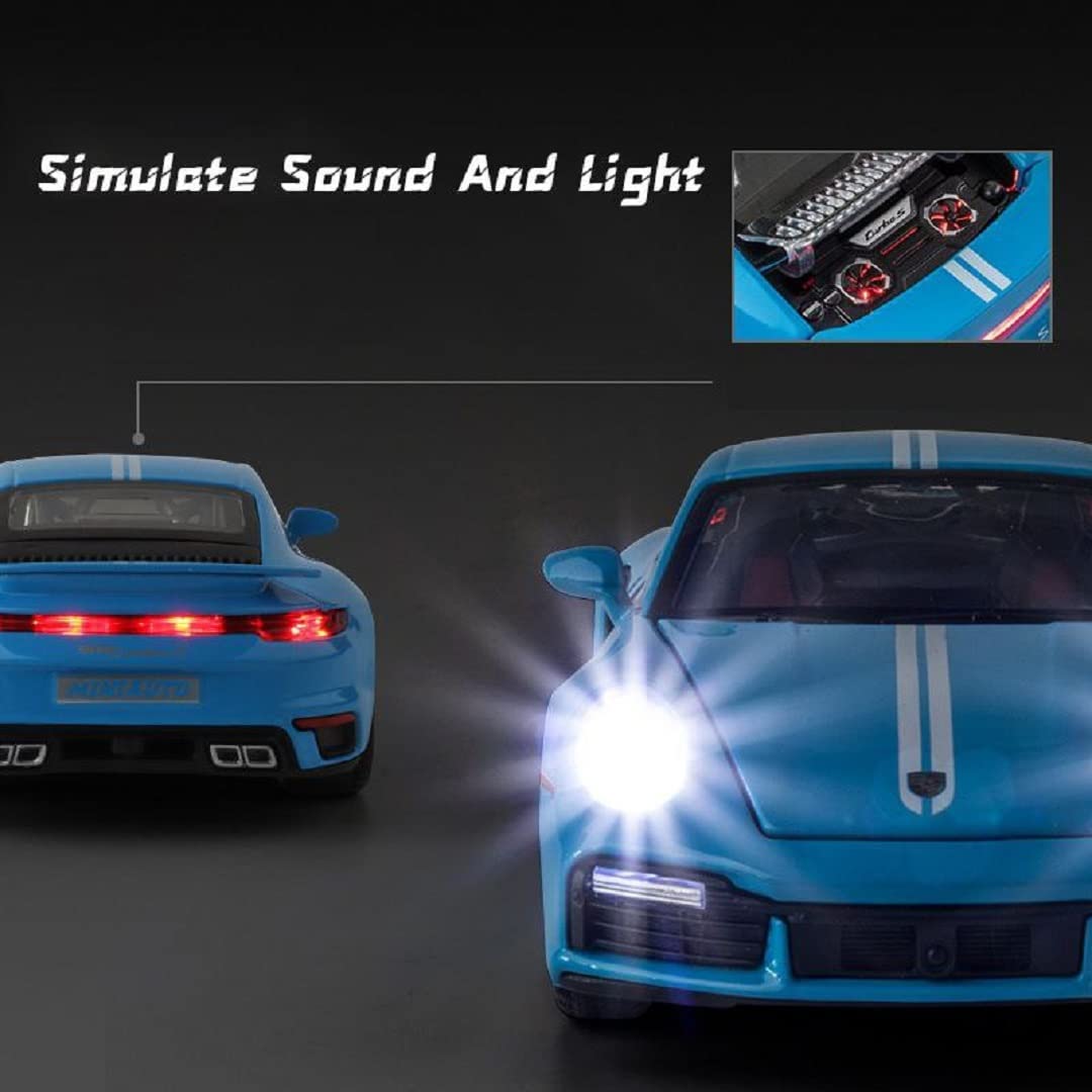 Porsche 911 Turbo S sports car 1:18 Diecast Scale Car