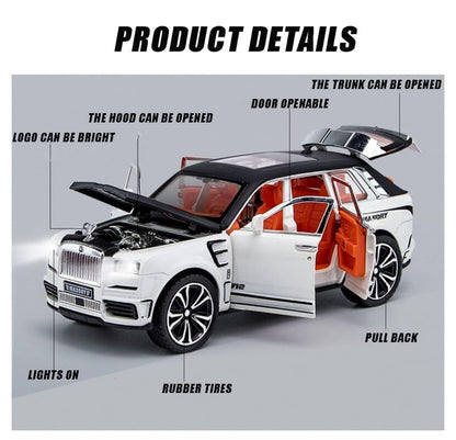 Rolls Royce Cullinan Masory 1:24 Diecast Scale Model Car