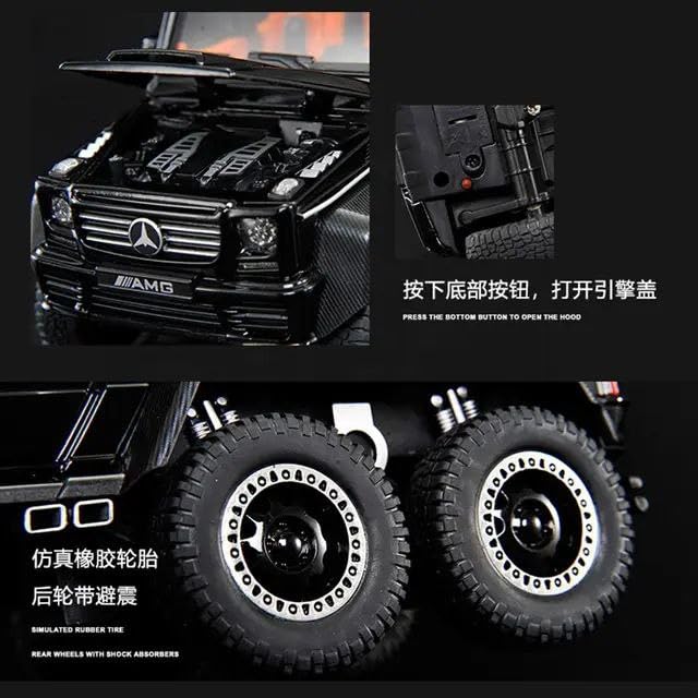 Mercedes Benz G63 AMG 6x6 1:18 Diecast Scale Model Car