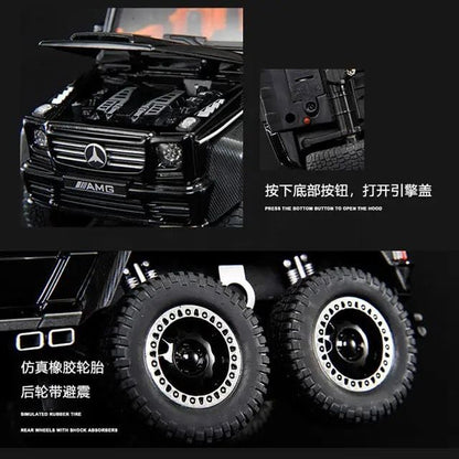 Mercedes Benz G63 AMG 6x6 1:18 Diecast Scale Model Car