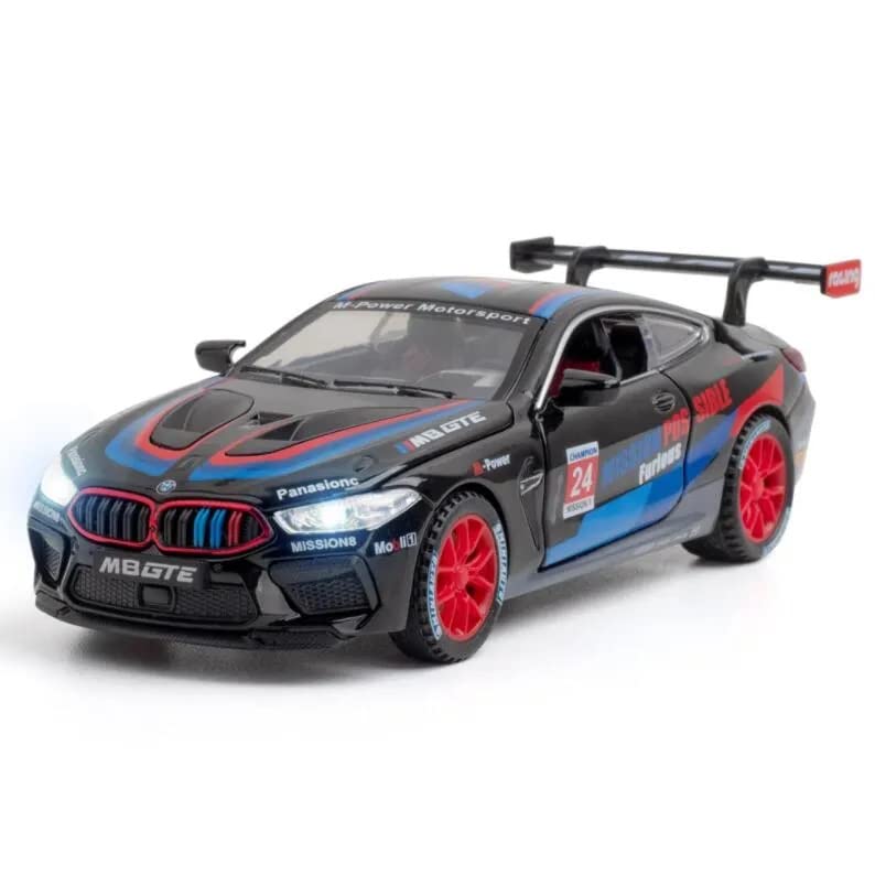Bmw M8 Gte 1:24 Diecast Scale Model Car
