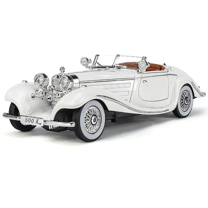 1936 Mercedes Benz 500K Vintage 1:24 Diecast Scale Model Car