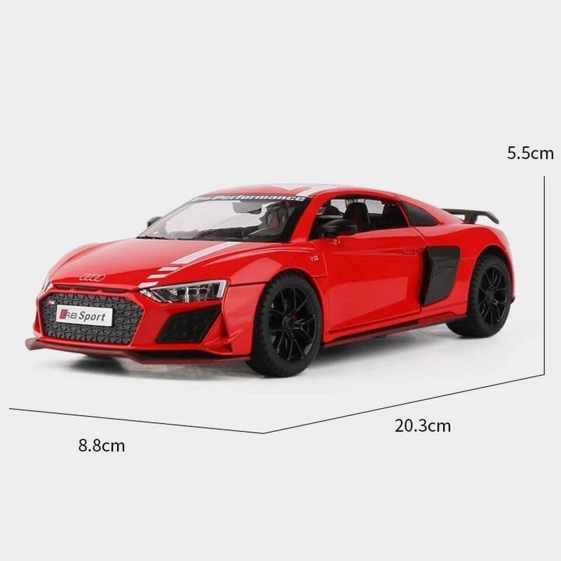 Audi R8 V10 Plus 1:18 Diecast Scale Model Car