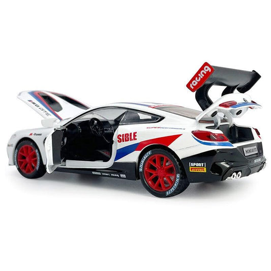 Bmw M8 Gte 1:24 Diecast Scale Model Car