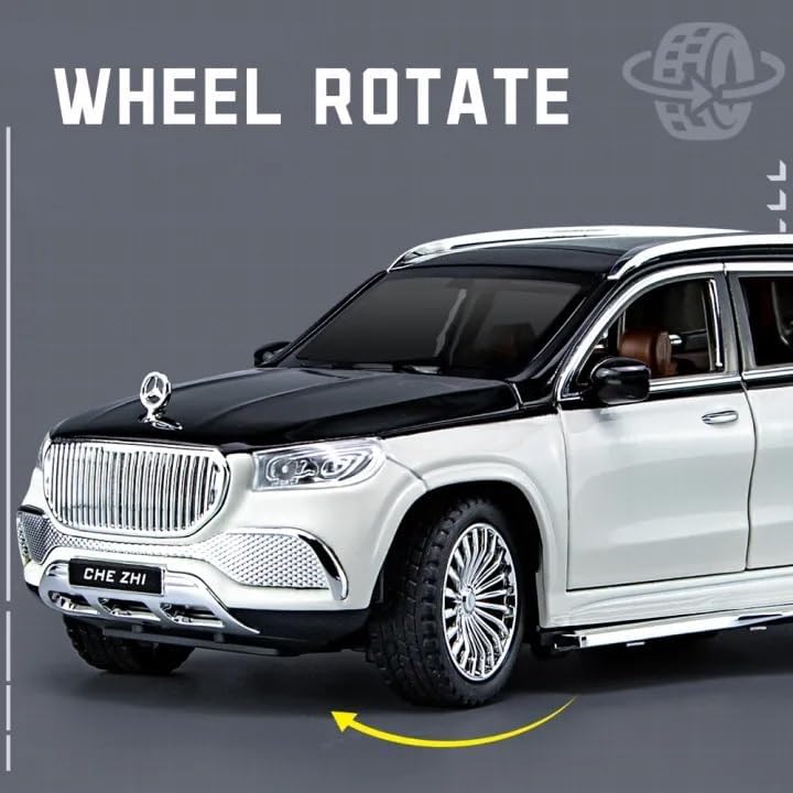 Mercedes-Benz Maybach GLS600 1:18 Diecast Scale Model Car - Big Size