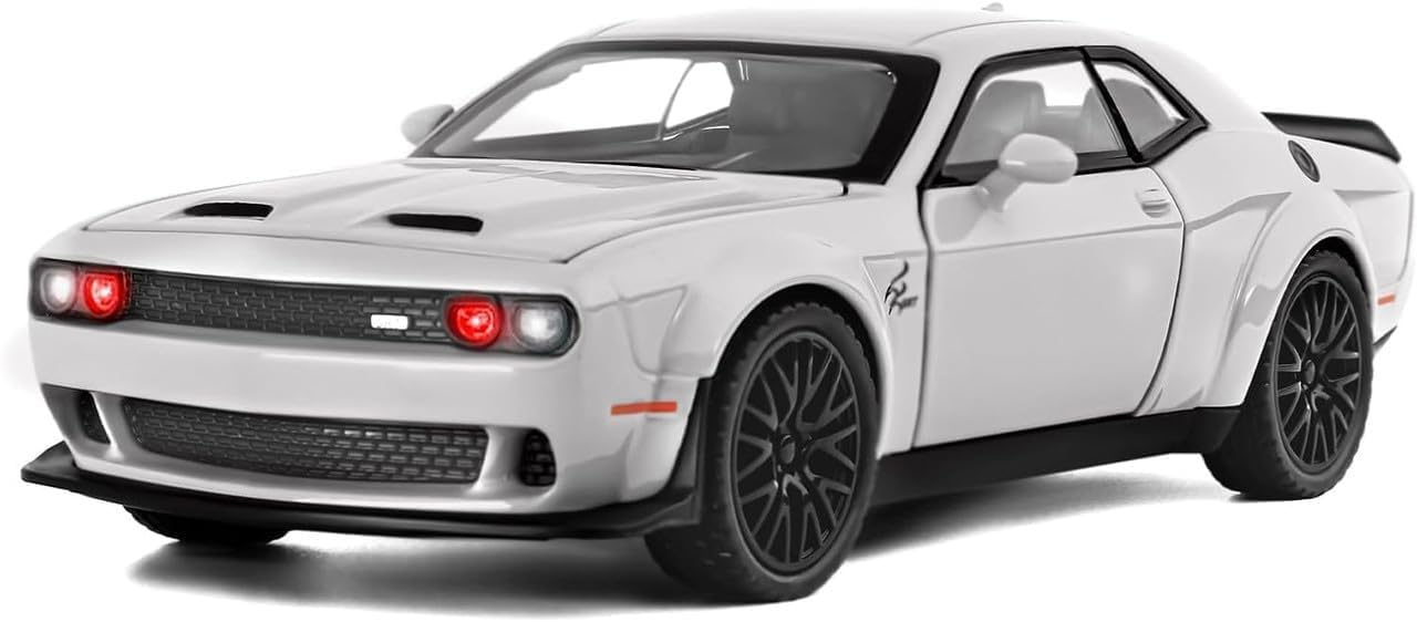 Dodge Challenger SRT Hellcat 1:18 Diecast Scale Model Car - Big Size