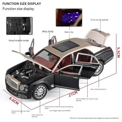 Bentley Mulsanne 1:18 Diecast Scale Model Car