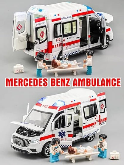 Mercedes Benz Ambulance Van 1:18 Diecast Scale Model Car
