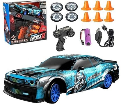 Ghost Arrive Green Edition with Drift Remote & Accessories Car 1:24 Scale